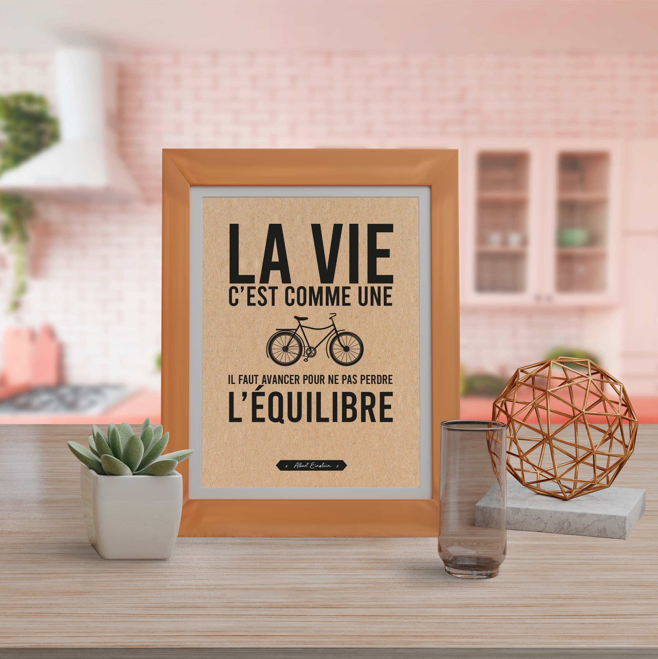 CARTE-CITATION-BICYCLETTE-ENCADREE