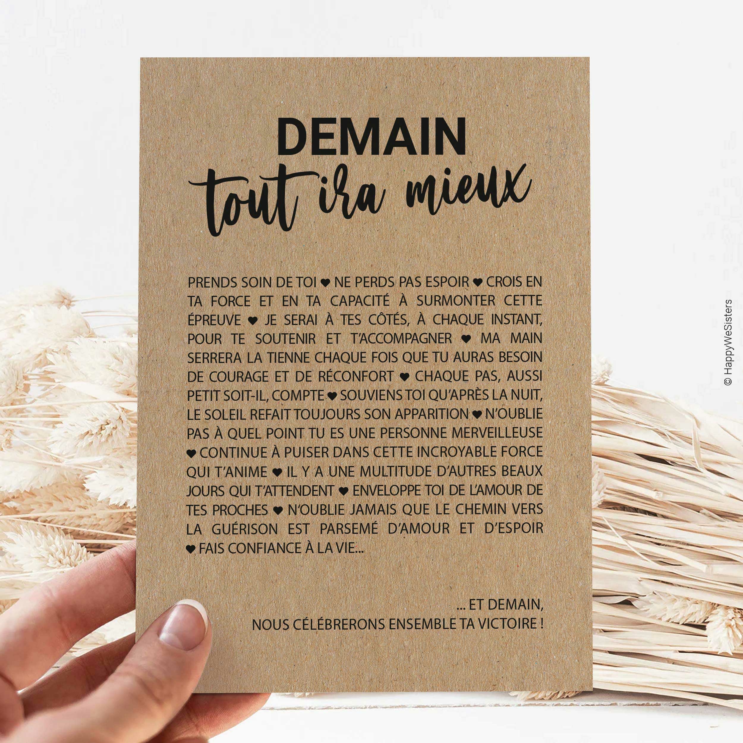 Demain tout ira mieux - happywesisters