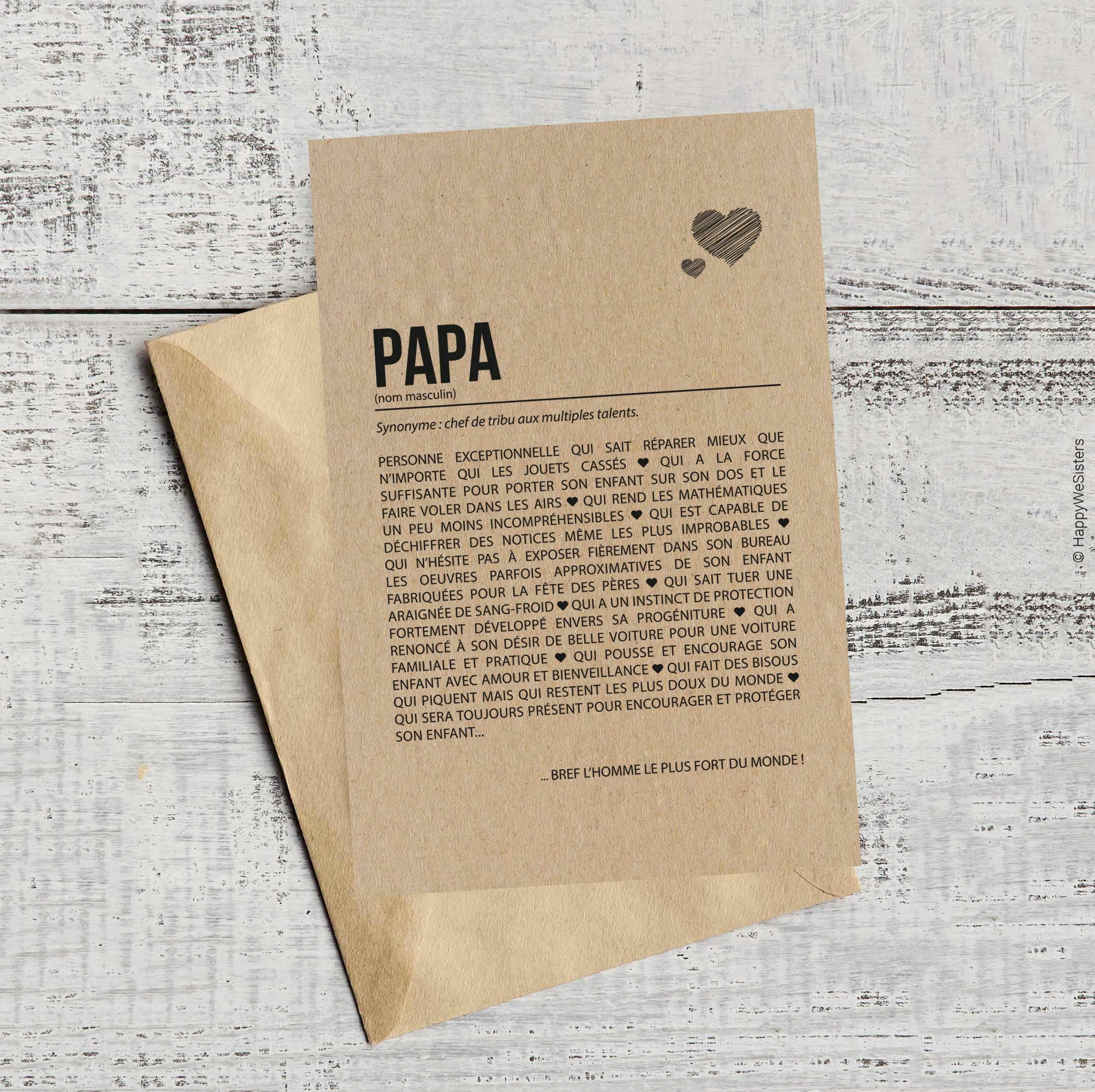 CARTE-PAPA-ENVELOPPE-KRAFT