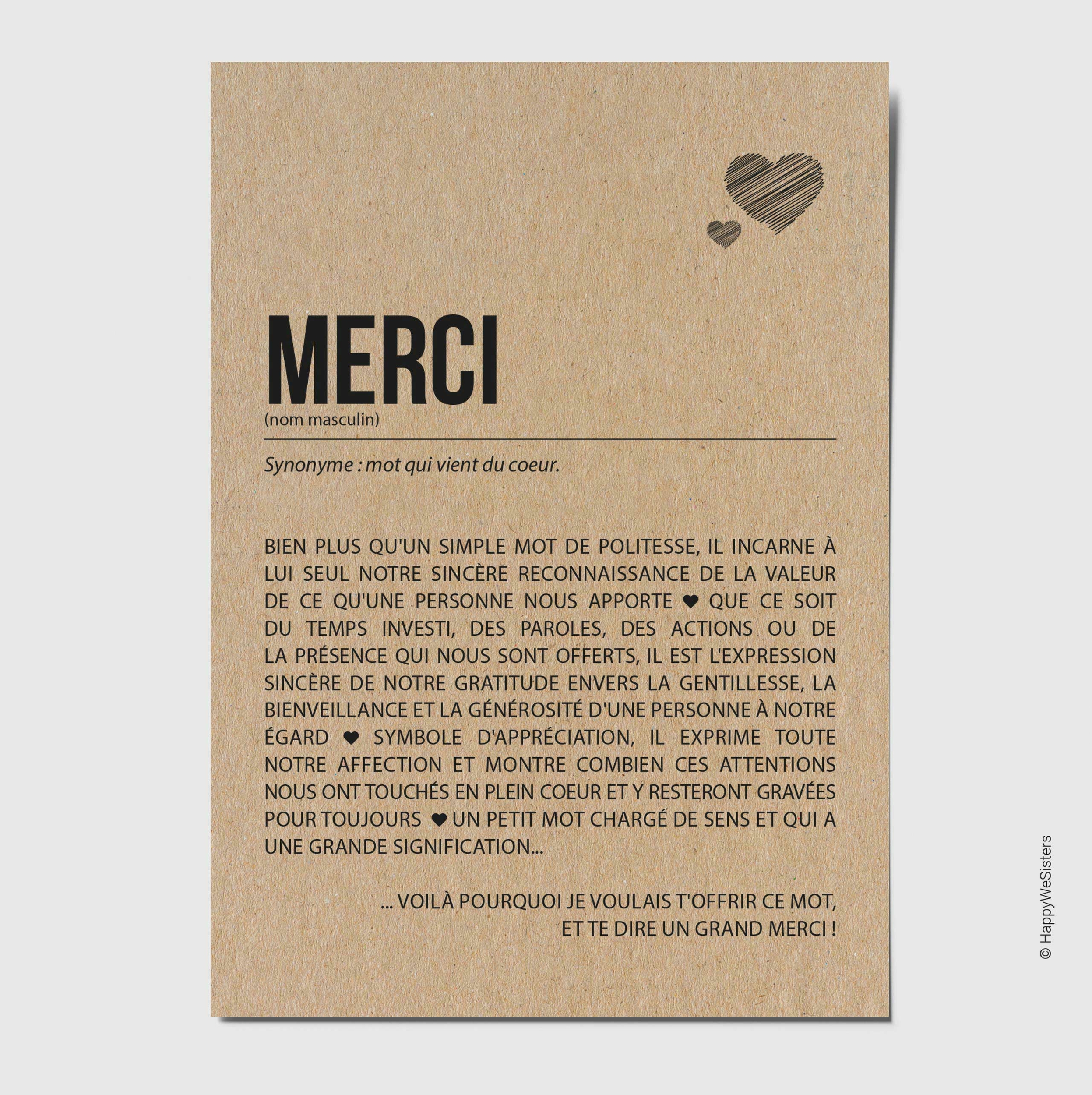 CARTE-MERCI