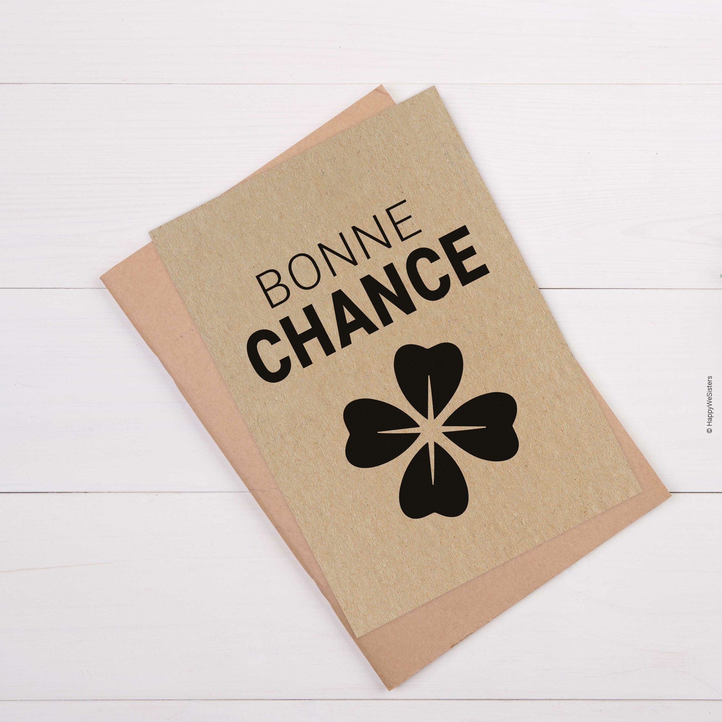 CARTE-BONNE-CHANCE-ENVELOPPE-KRAFT