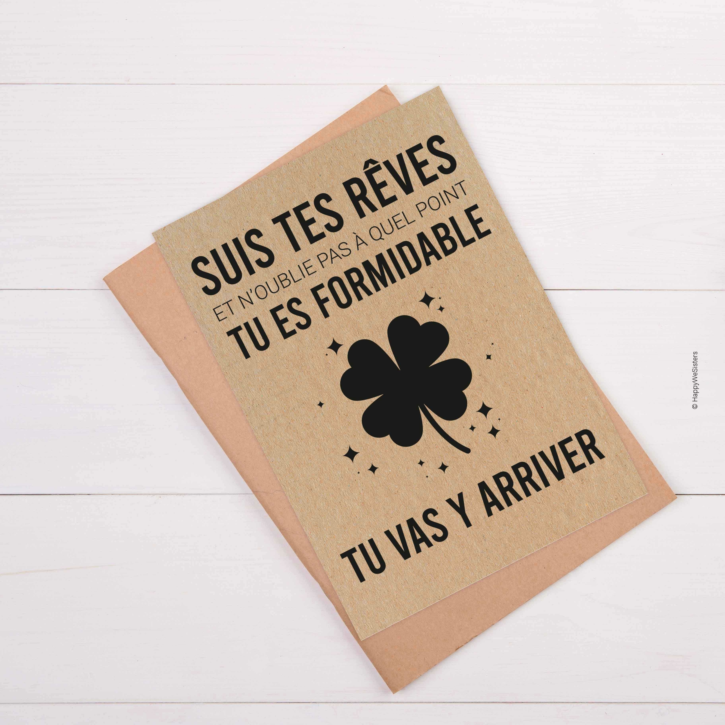 CARTE-TREFLE-ENVELOPPE