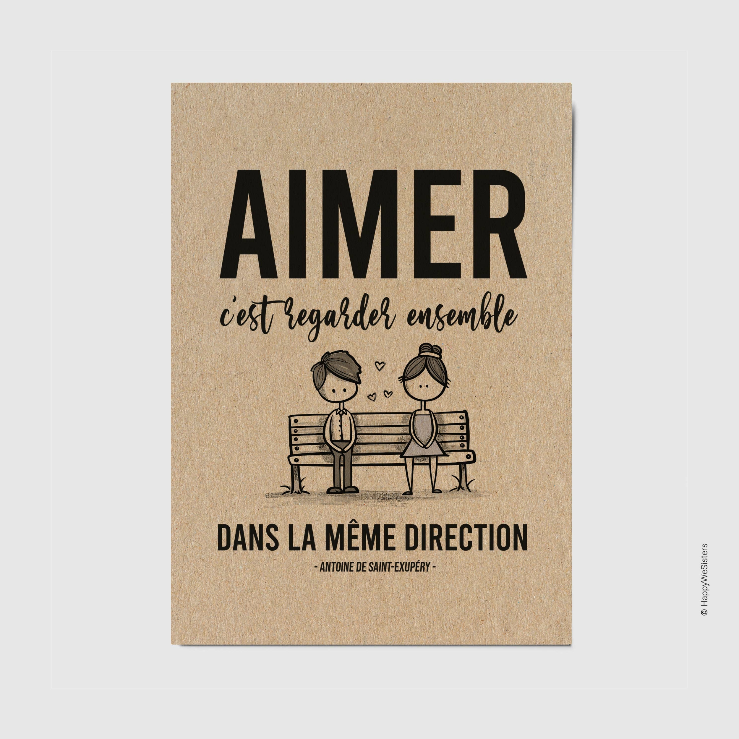 CARTE-AIMER-EXUPERY-etsy