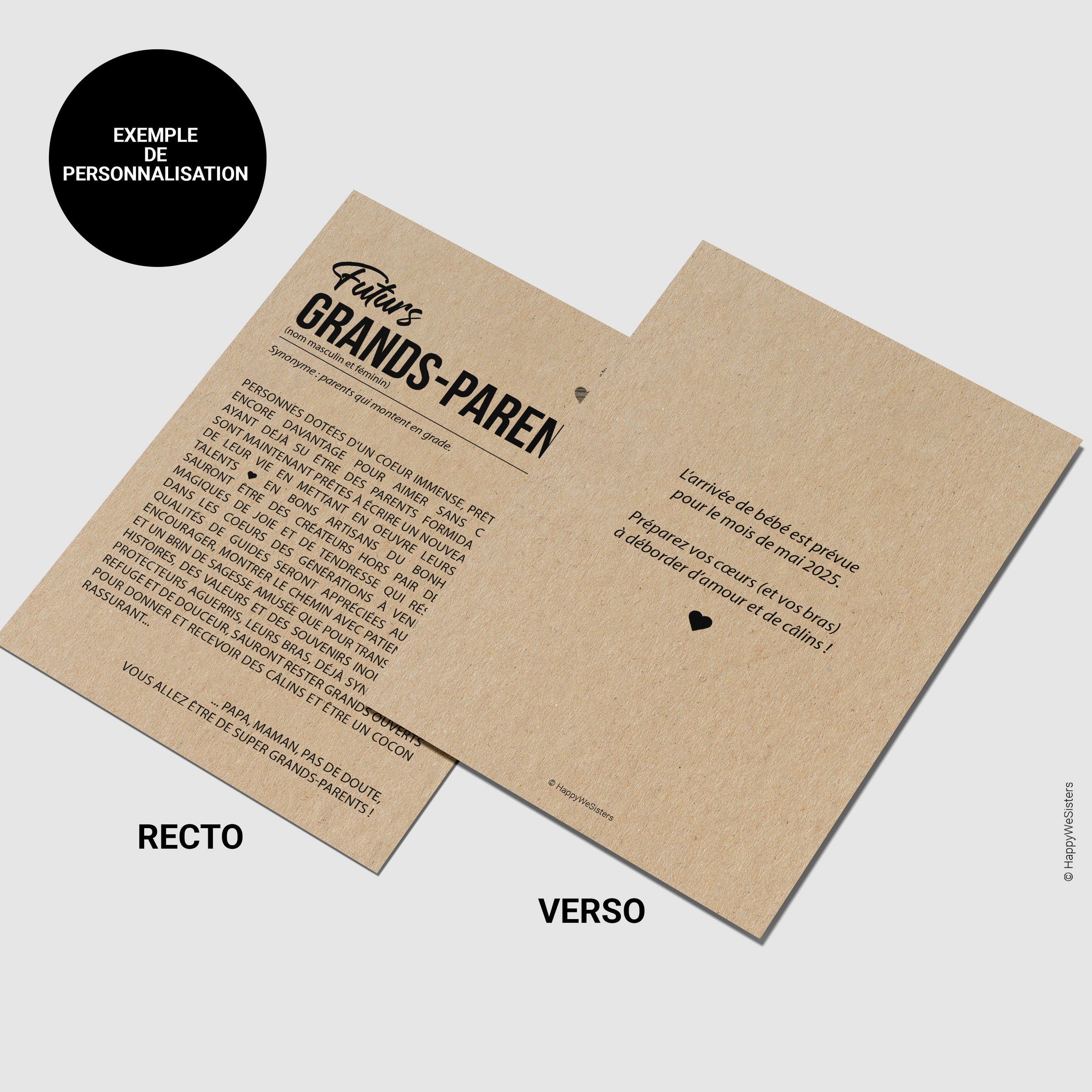 Coffret Cadeau Pour Futurs Parents Ensemble-cadeau Pour Nouveaux Parents, Annonce De Nassance