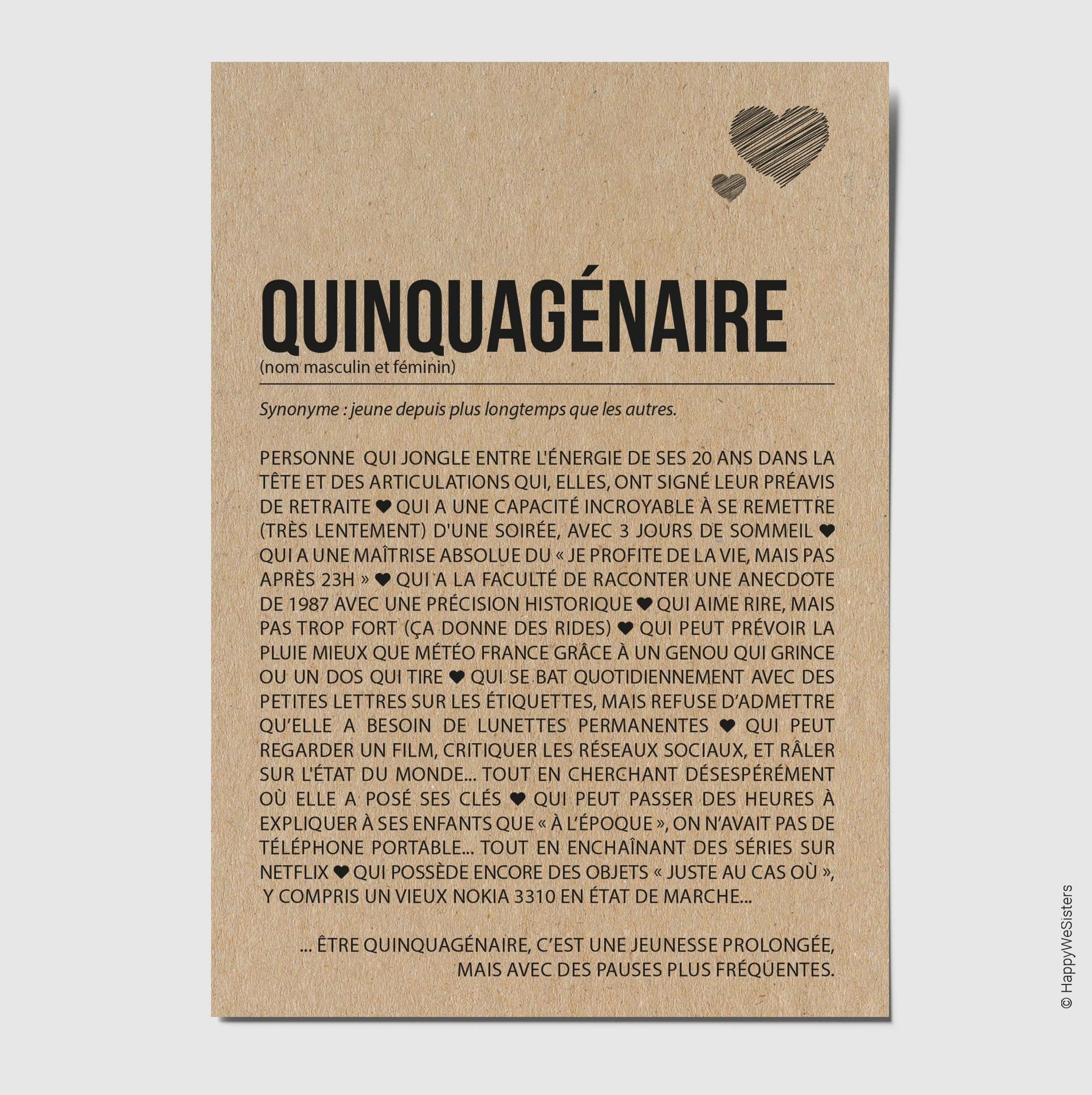 QUINQUAGENAIRE
