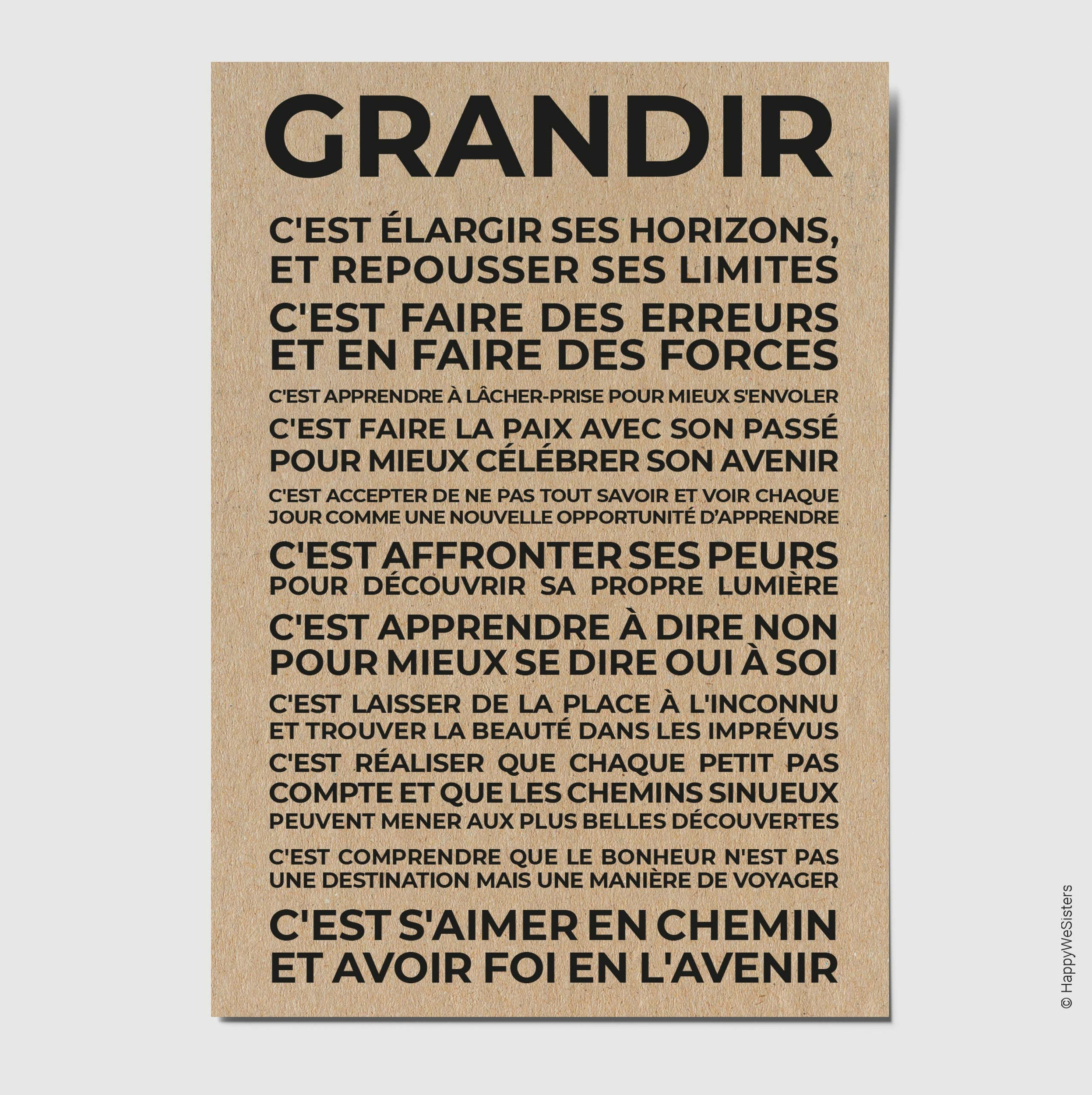 grandir