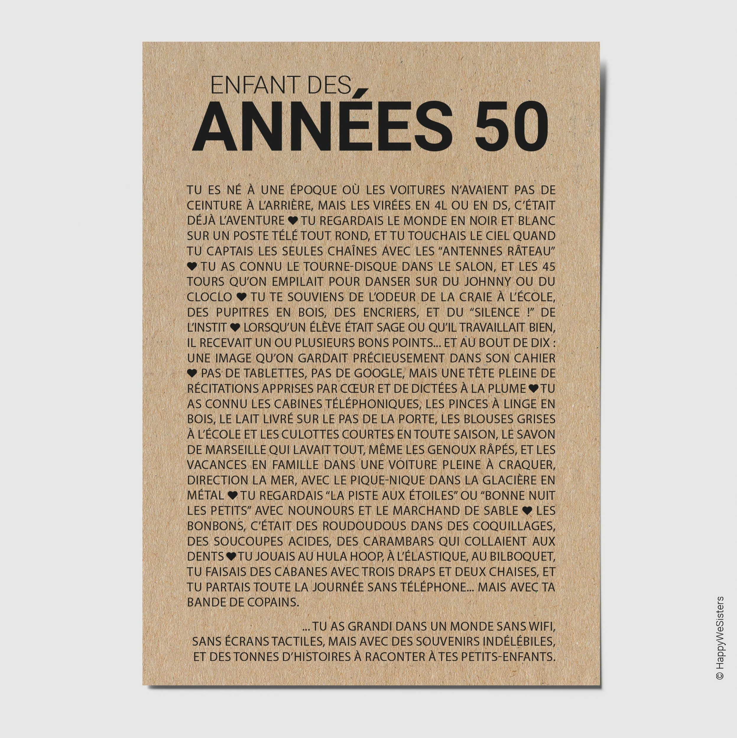 ANNÉES50