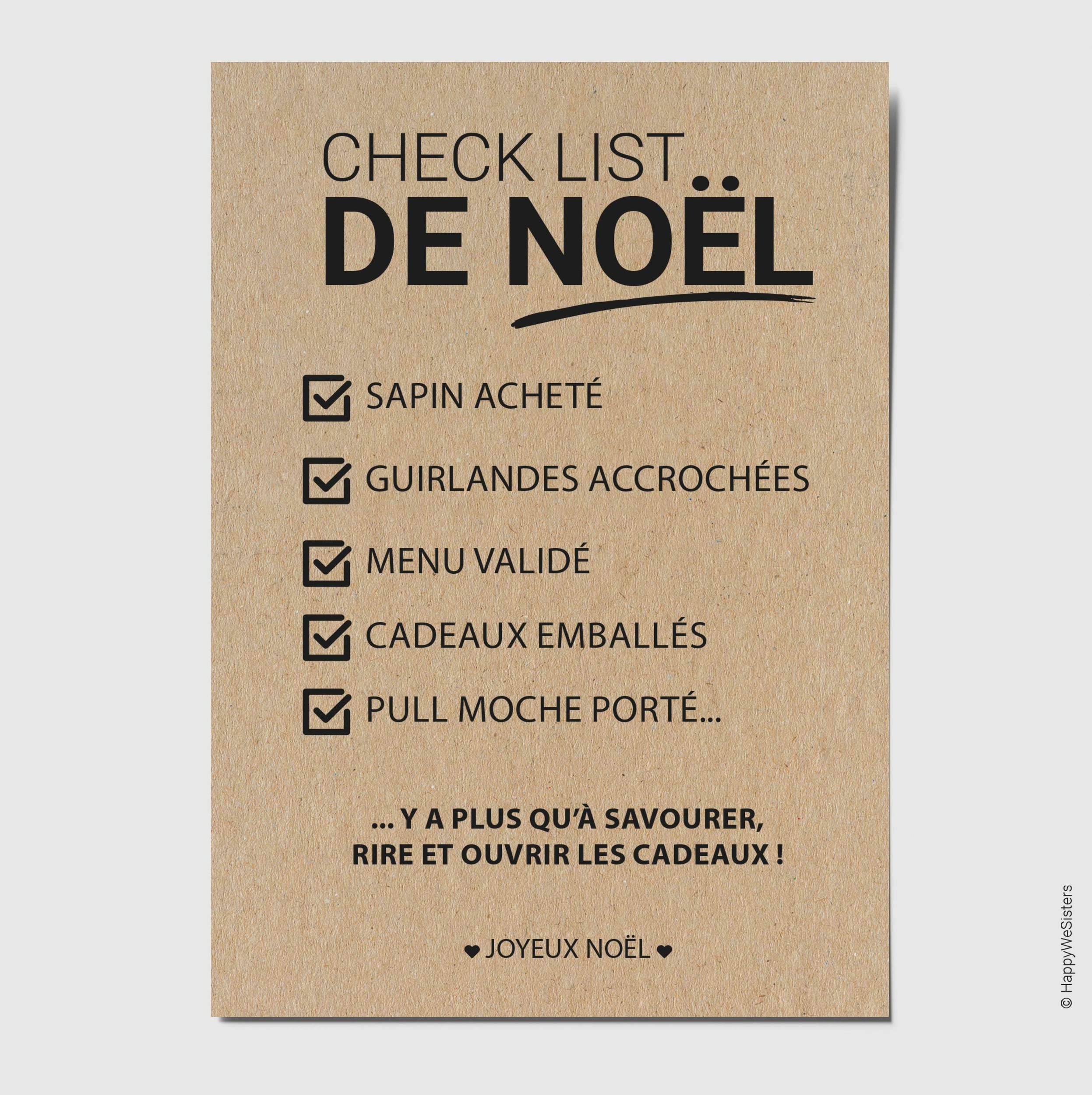 CHECKLIST