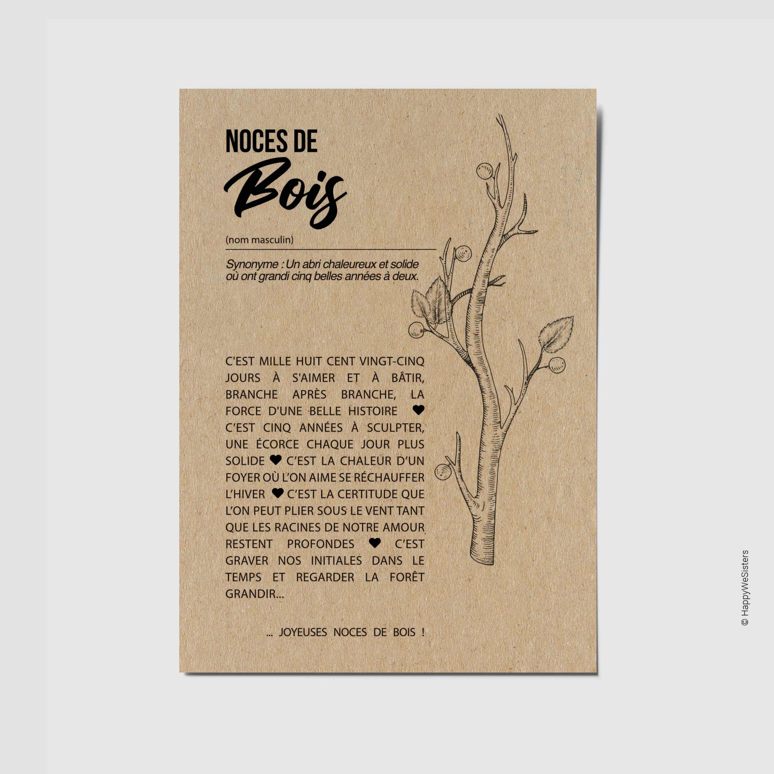 ETSY BASE - 5 AN BOIS