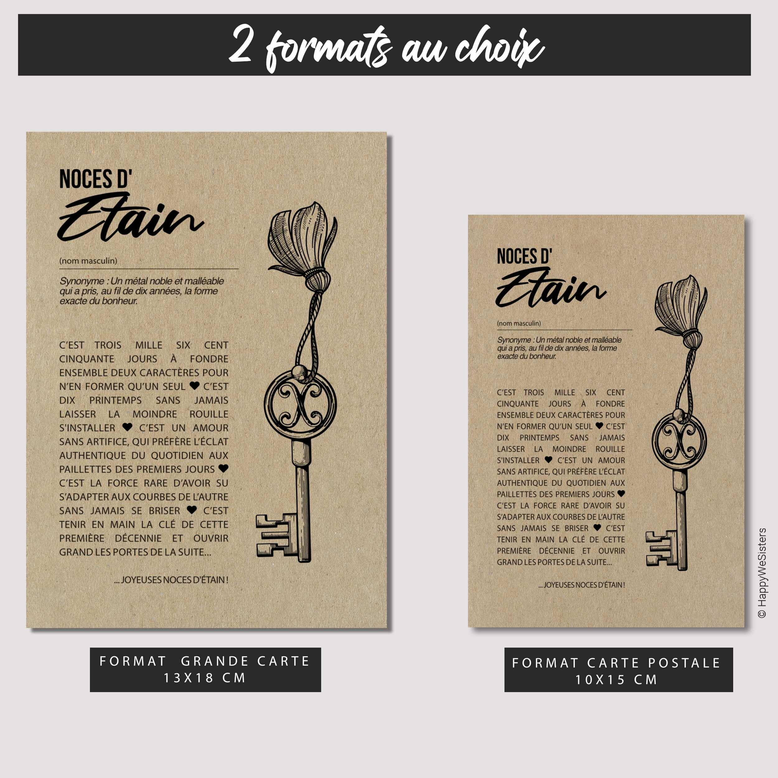 GABARIT 2 CARTES - ETAIN
