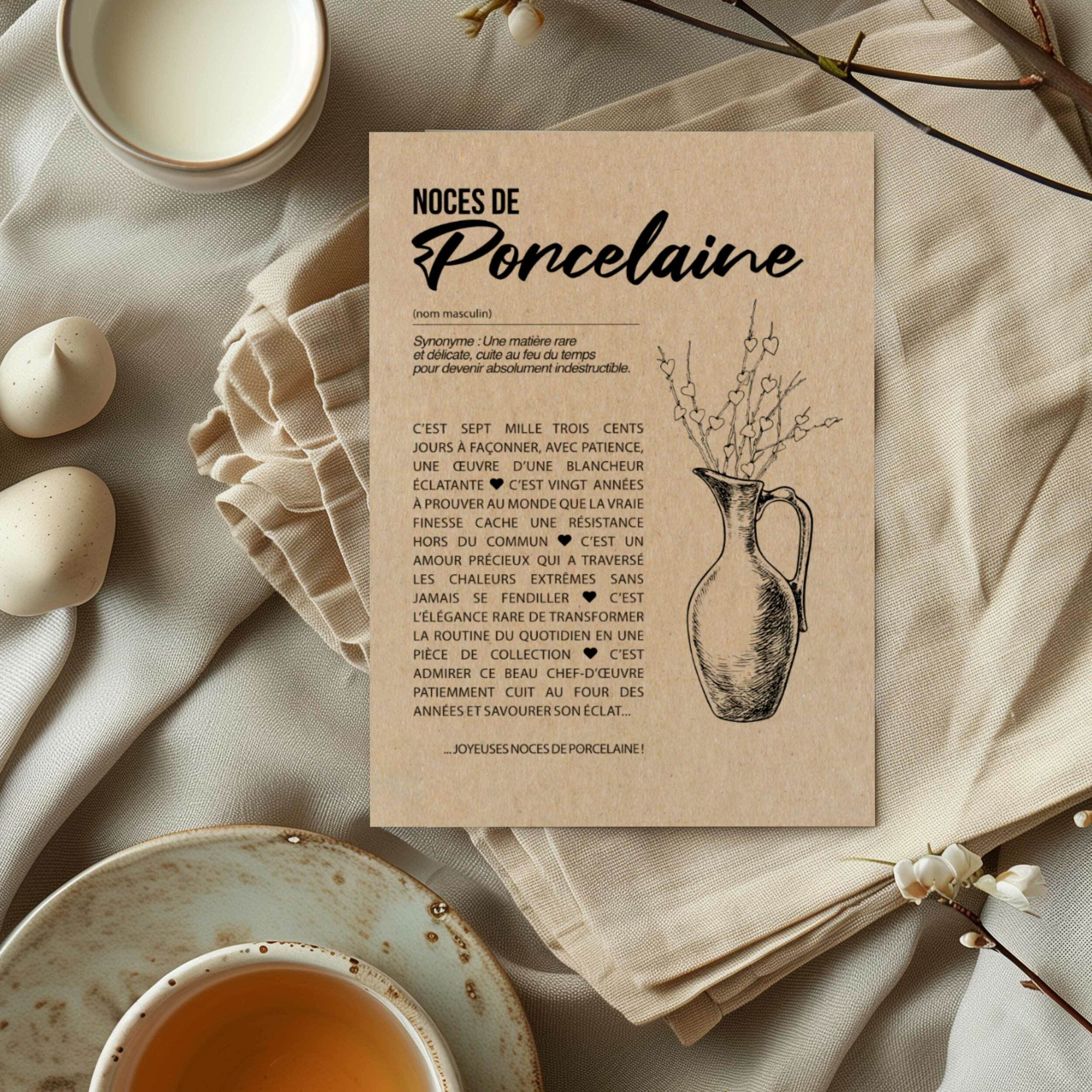 MISE EN SITU 2 -PORCELAINE