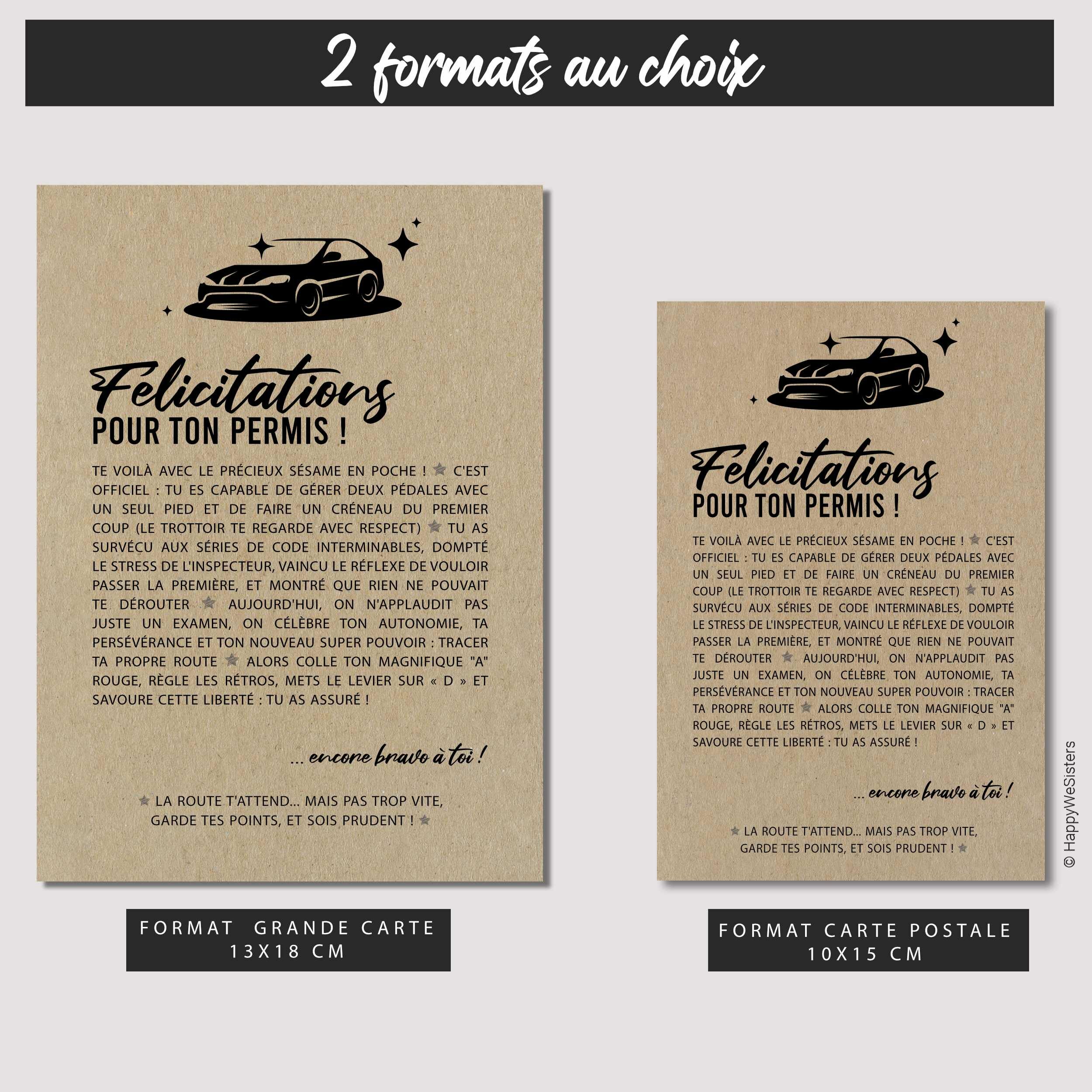 GABARIT 2 CARTES - PERMIS B
