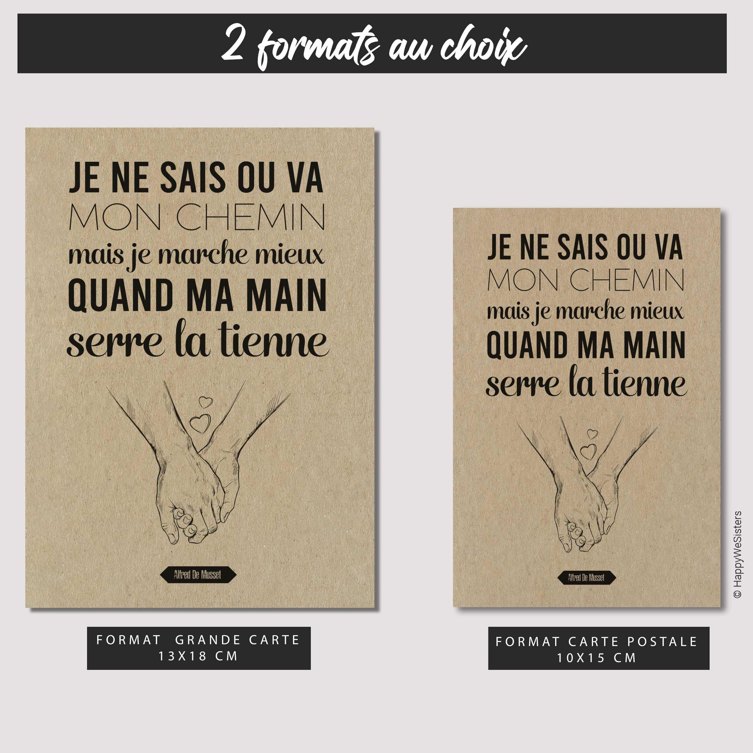 GABARIT 2 CARTES - MAIN SERRE LA TIENNE