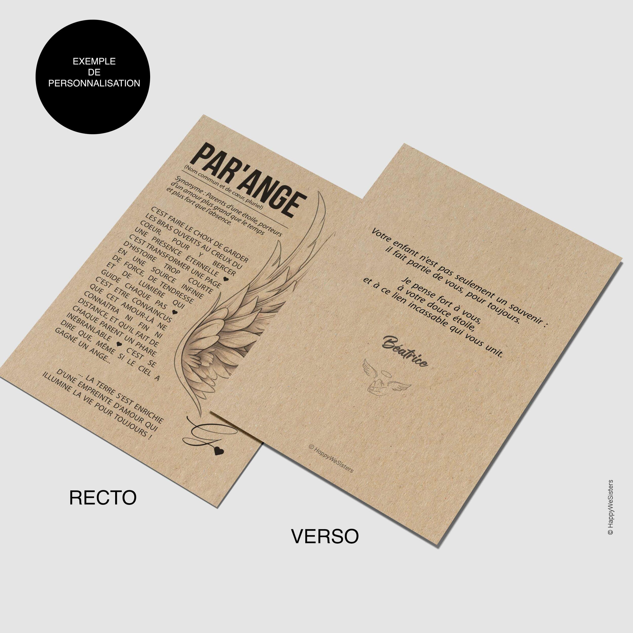 RECTO VERSO - PARANGE