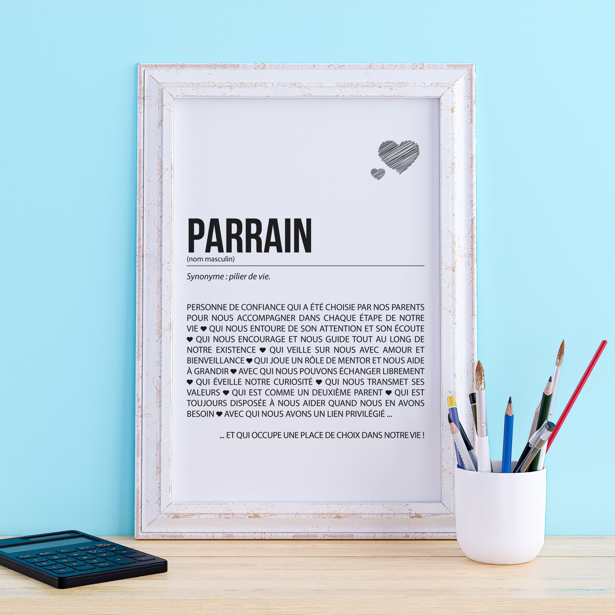 Affiche Parrain/Marraine