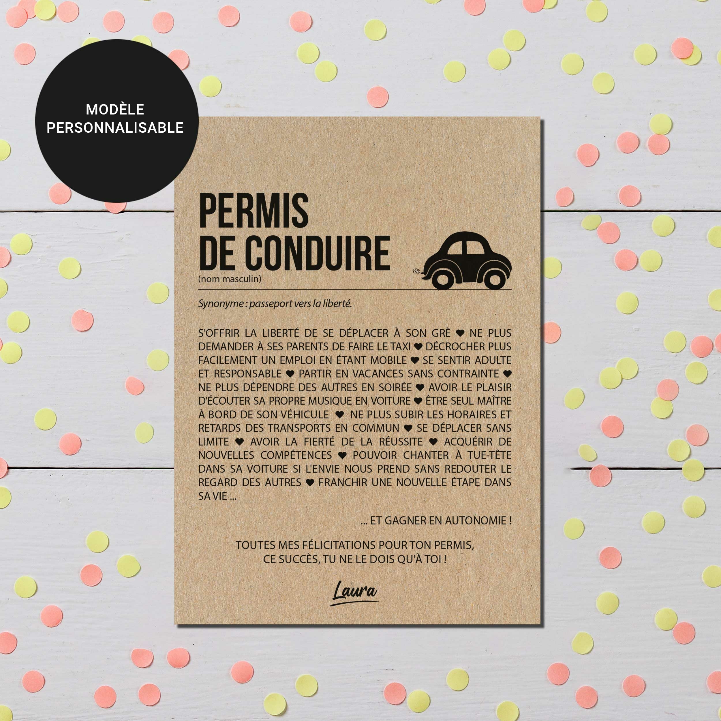 CARTE-DEFINITION-PERMIS-CONDUIRE-PERSONNALISABLE