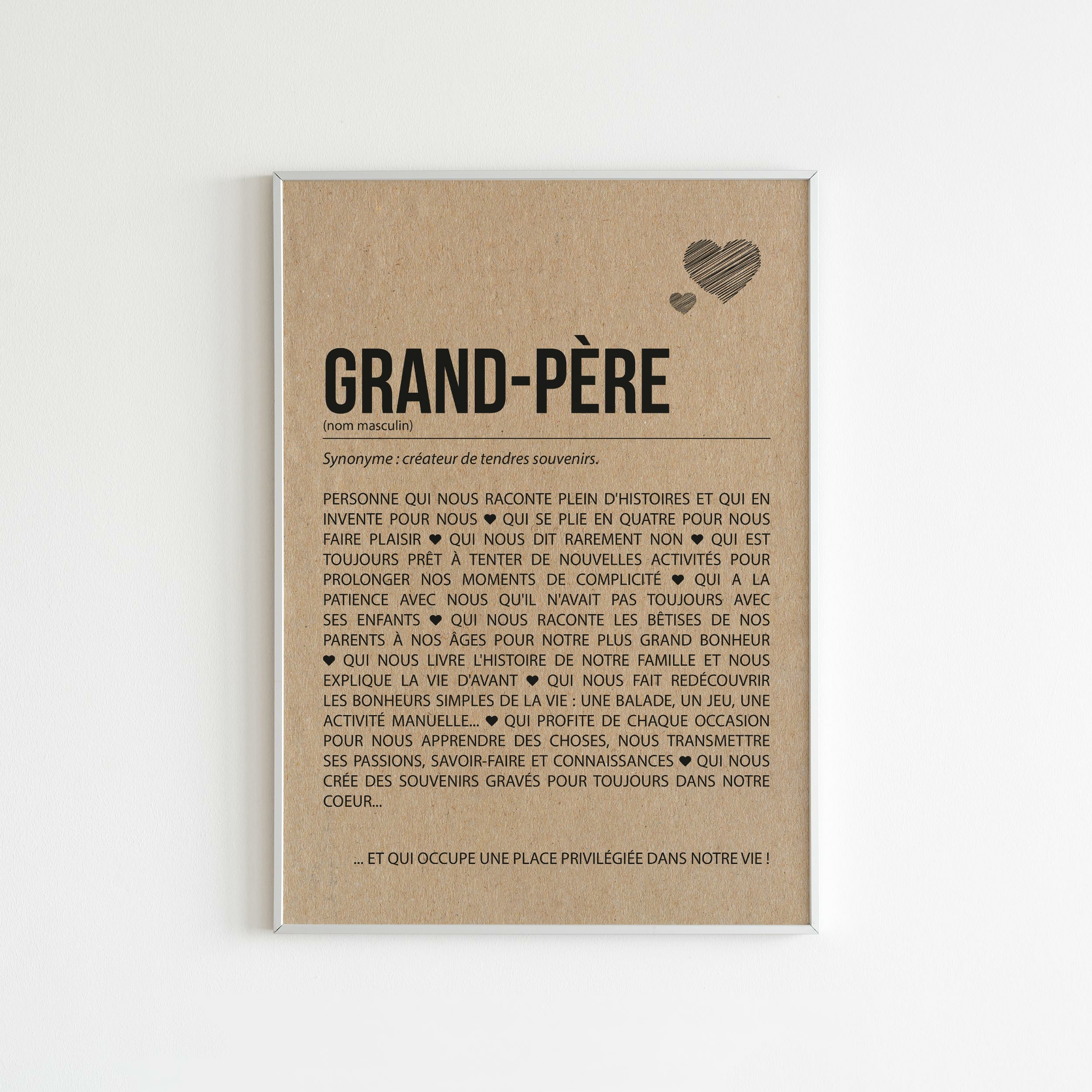 AFFICHE-GRAND-PERE-KRAFT-GENERIQUE