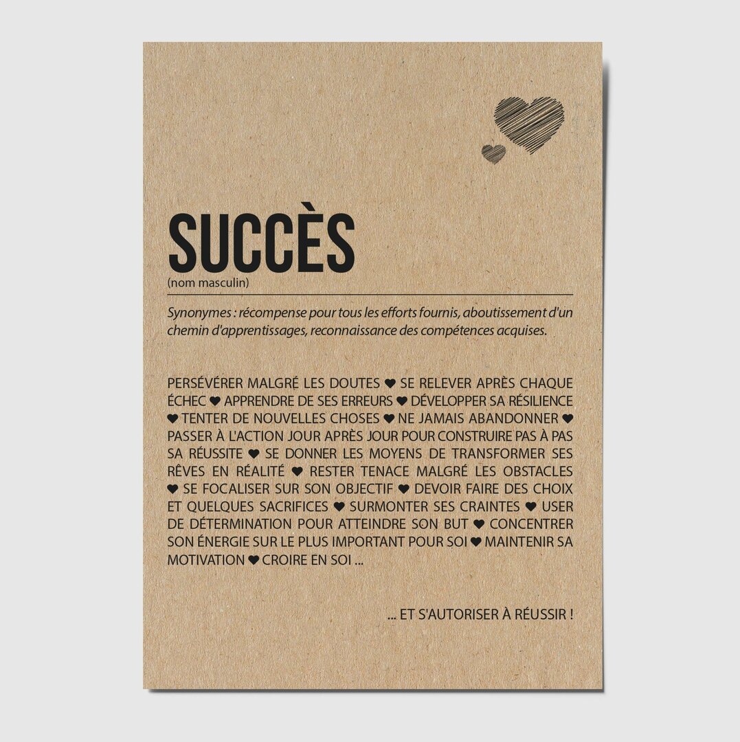 Carte D finition Succ s Personnalisable Happywesisters Carte D finition Succ s Personnalisable Happywesisters