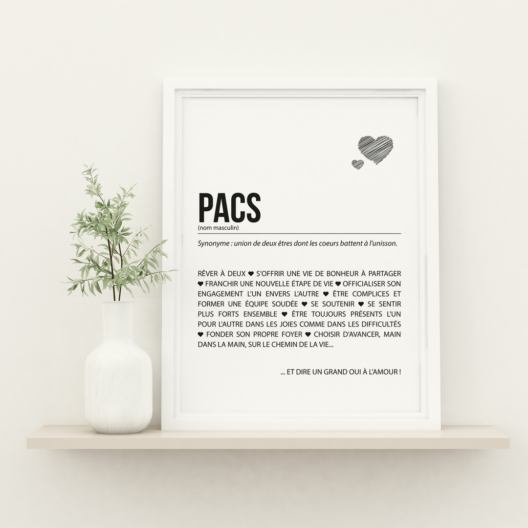 Affiche définition PACS numérique - CARTES ET AFFICHES NUMÉRIQUES ...