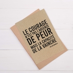 CARTE-CITATION-COURAGE-ENVELOPPE-KRAFT