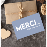 Carte merci dêtre dans ma vie