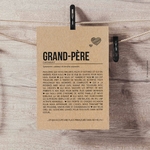 CARTE-GRAND-PERE-SUSPENDUE