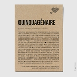 QUINQUAGENAIRE