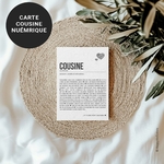 cousinecarte