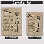 GABARIT 2 CARTES - ETAIN