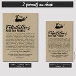 GABARIT 2 CARTES - PERMIS BATEAU
