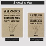 GABARIT 2 CARTES - MAIN SERRE LA TIENNE