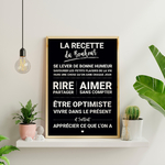 AFFICHE-RECETTE-CADRE-BOIS