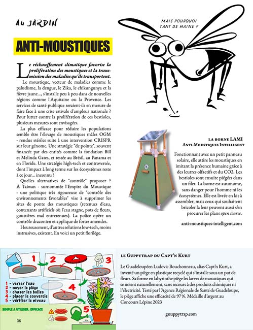 moustique solution écologique