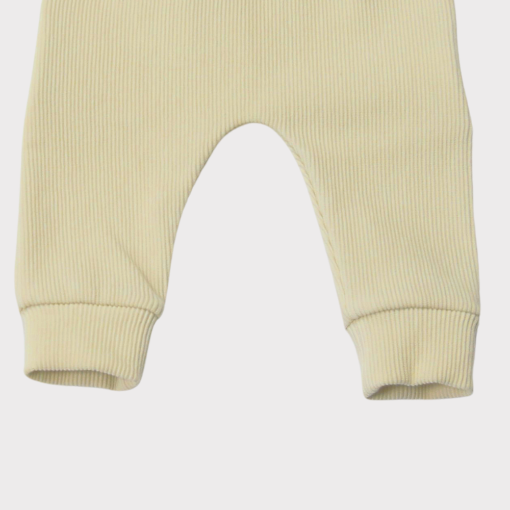 pantalon en jersey beige pour bebe
