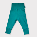 petit minus legging evolutif couleur vert paon 0-6mois-6-12mois-12-24mois