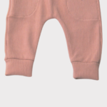 pantalon en jersey rose pour bebe