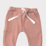 pantalon en jersey rose pour bebe