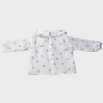 blouse blanche printaniere pour bebe