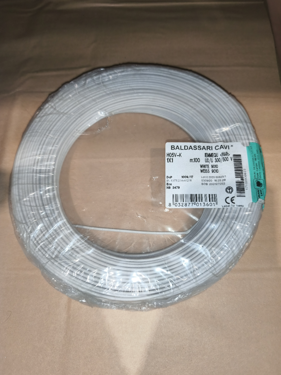 1 mm blanc