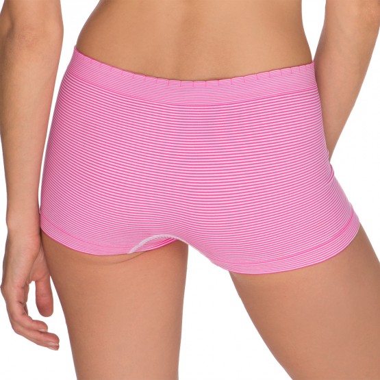 Lot de 2 shortys Billet Doux zen attitude blanc/rose bubble gum/blanc