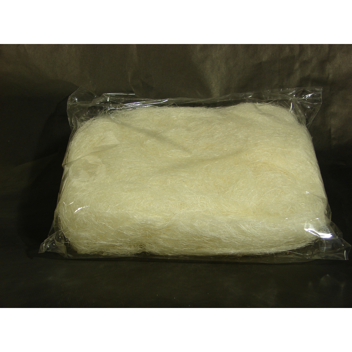 Fibre de sisal blanc écru 300 grammes