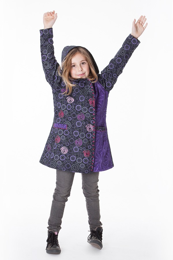 Manteau polaire fille aller simplement VE401 3-4 ans