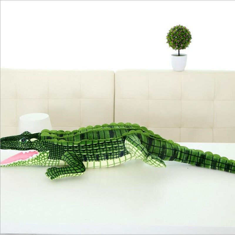 peluche géante crocodile
