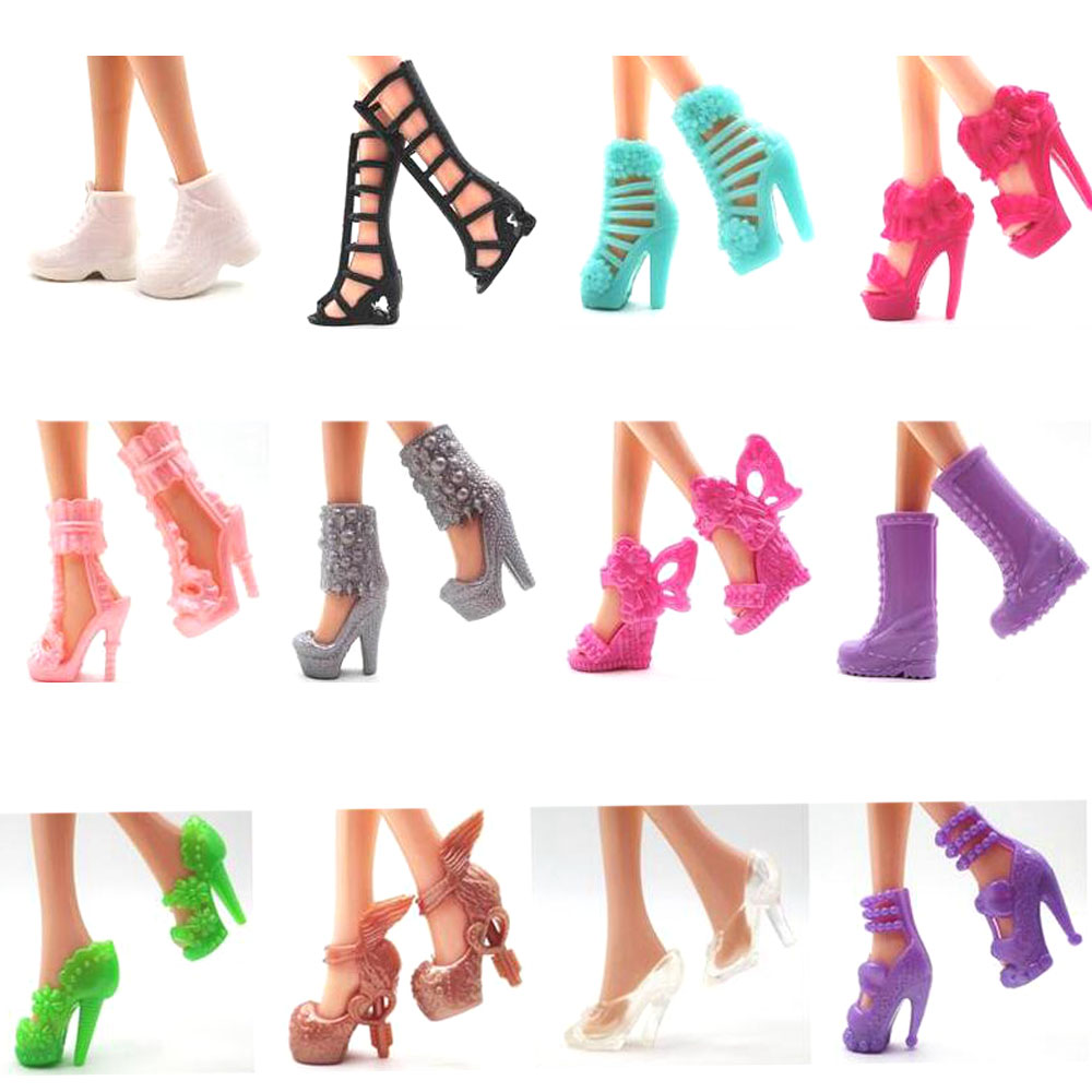 NK-Mix-poup-e-en-plastique-meubles-Mini-jeu-jouet-chaussures-sac-cintre-pour-Barbie-poup