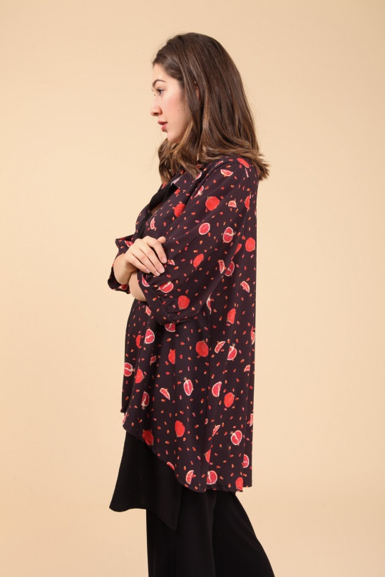 haut grande taille femme 2W PARIS c1320 noir 4660