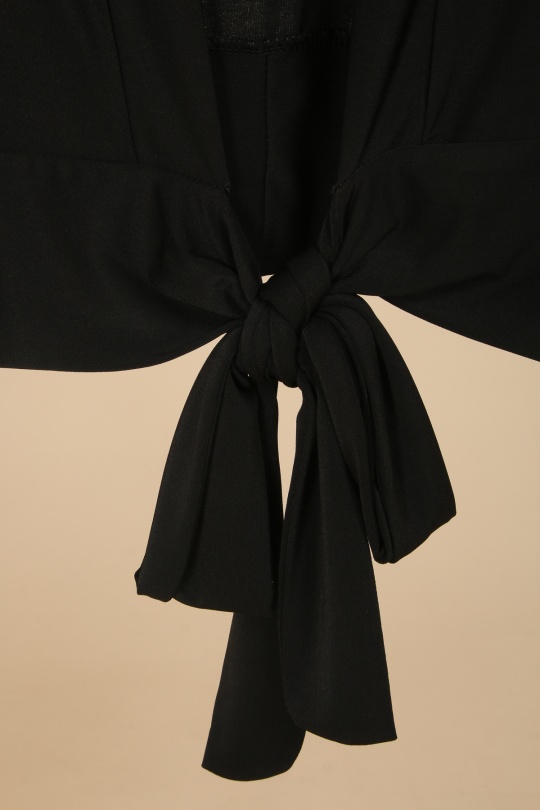 gilet a nouer grande taille noir 46 au 60 marque 2w paris c1360