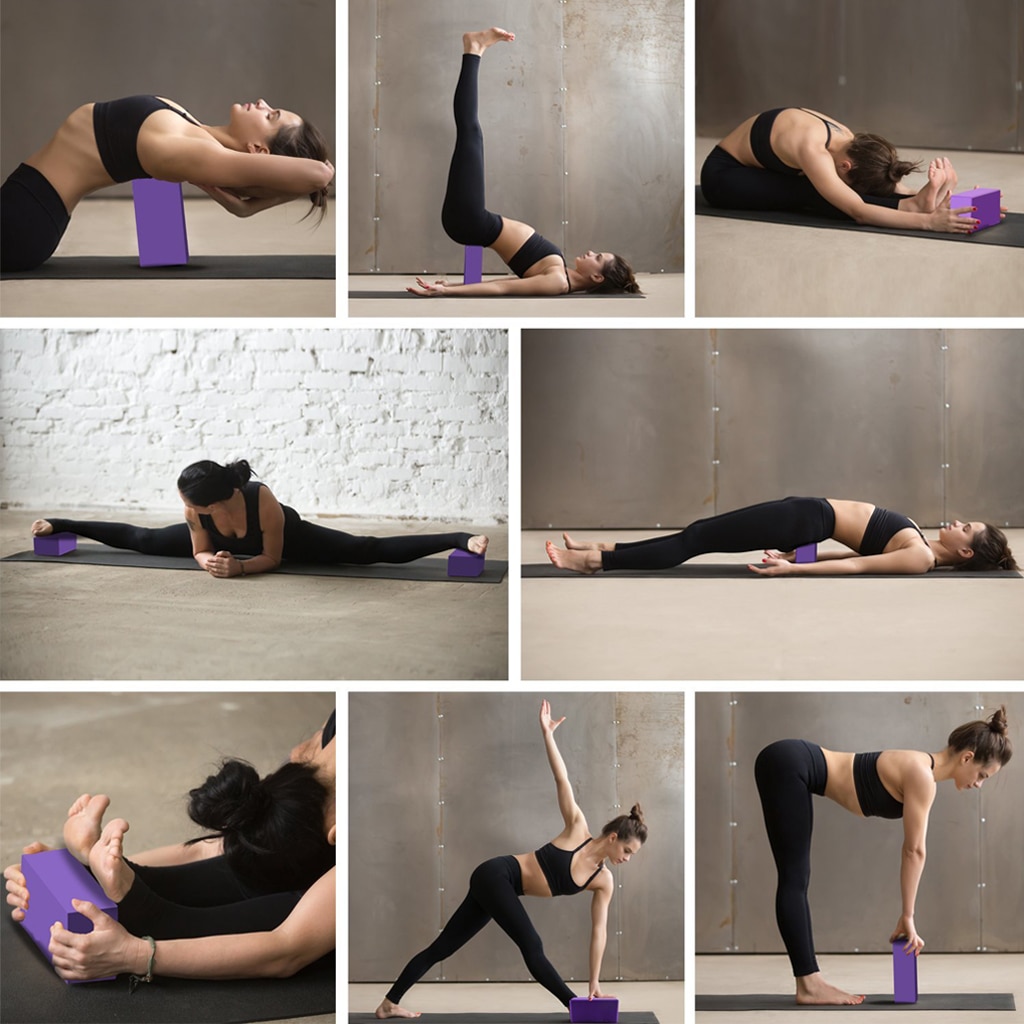 Bloc en mousse pour yoga
