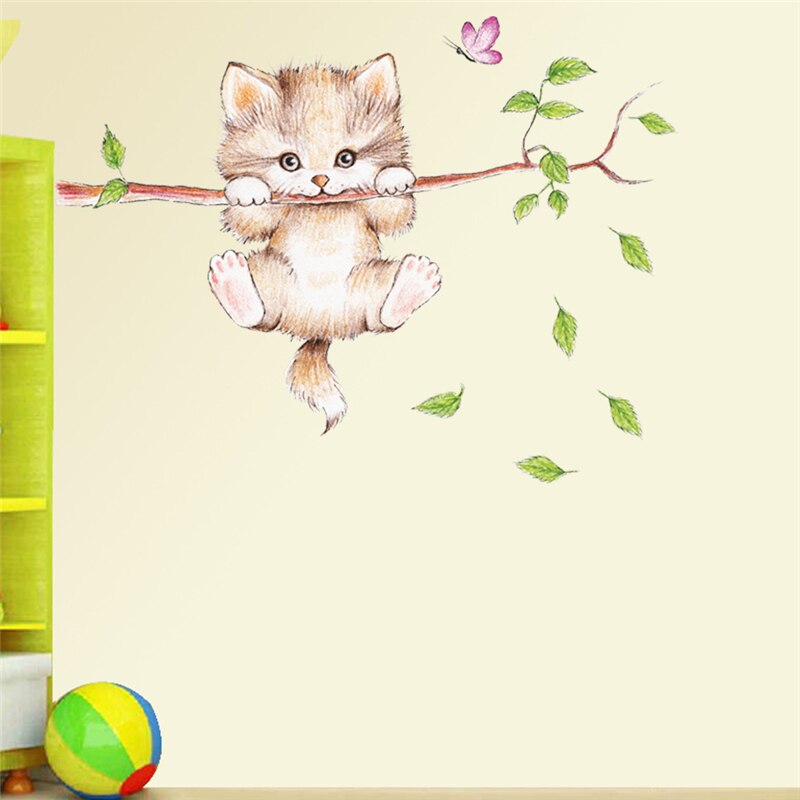 stickers muraux de chats