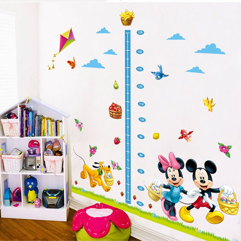 stickers toise mickey et minnie
