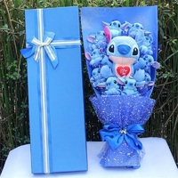 bouquet stitch bleu ou rose